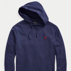 Ralph Lauren, Long Sleeves w/ Hood,  Navy Blue